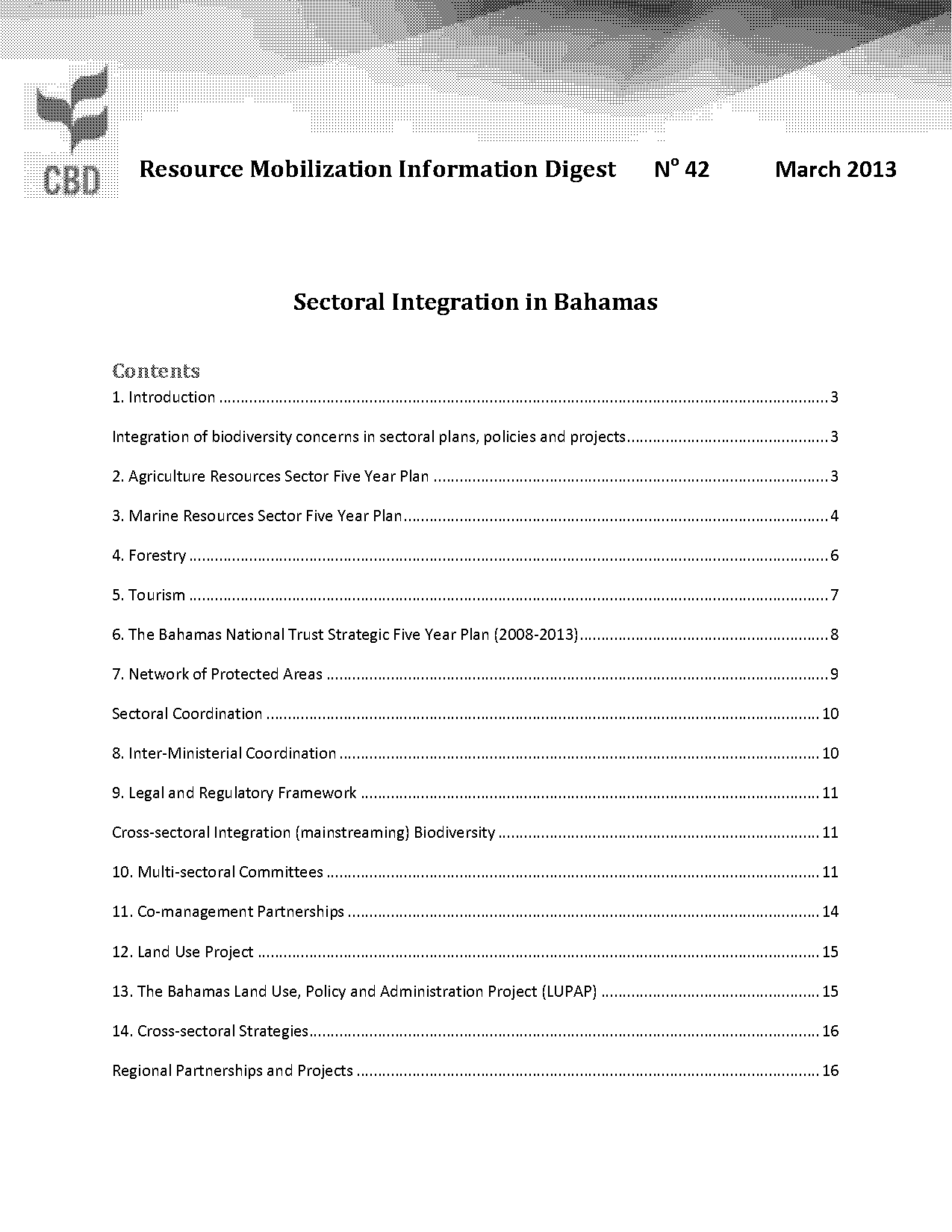 components of tourism development plan digest