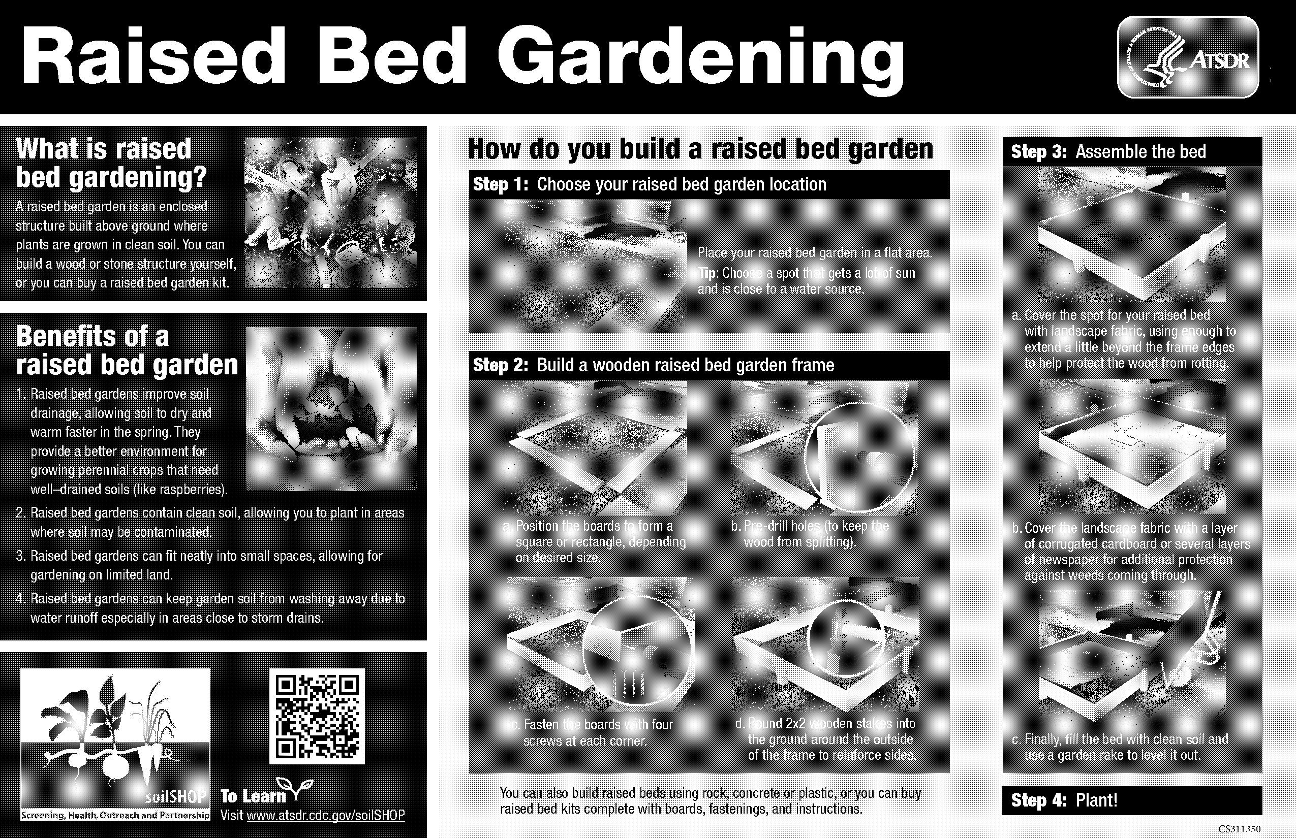 raised flower bed instructions