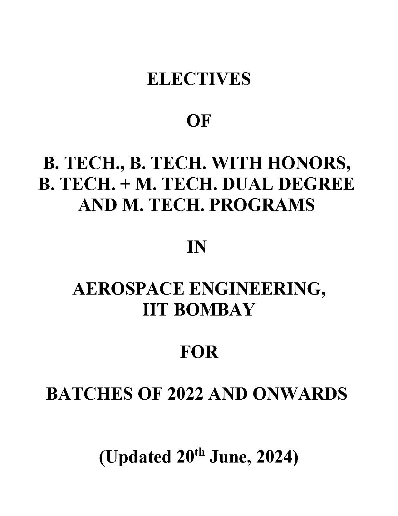 m tech courses offered by iit bombay