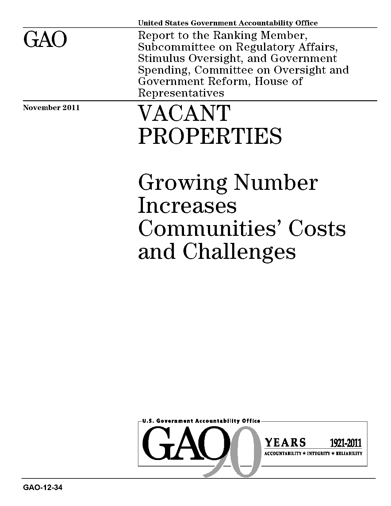 usps vacant property list for business