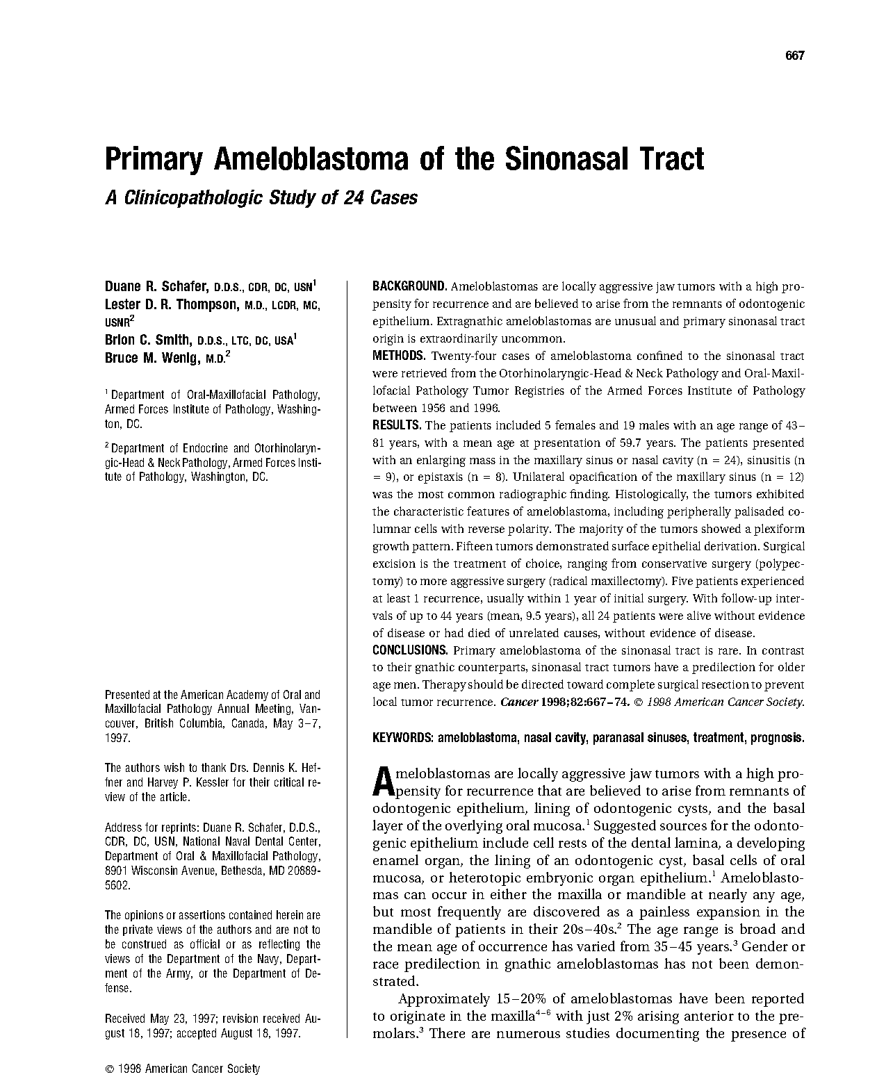 maxillary ameloblastoma case report