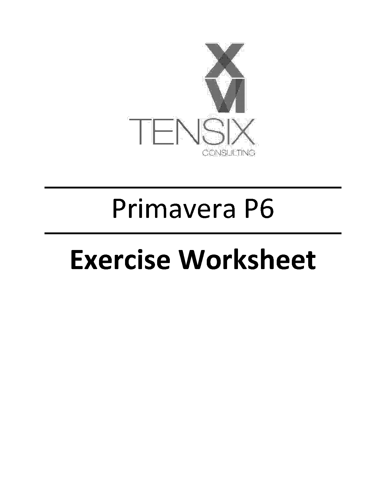 primavera project schedule sample