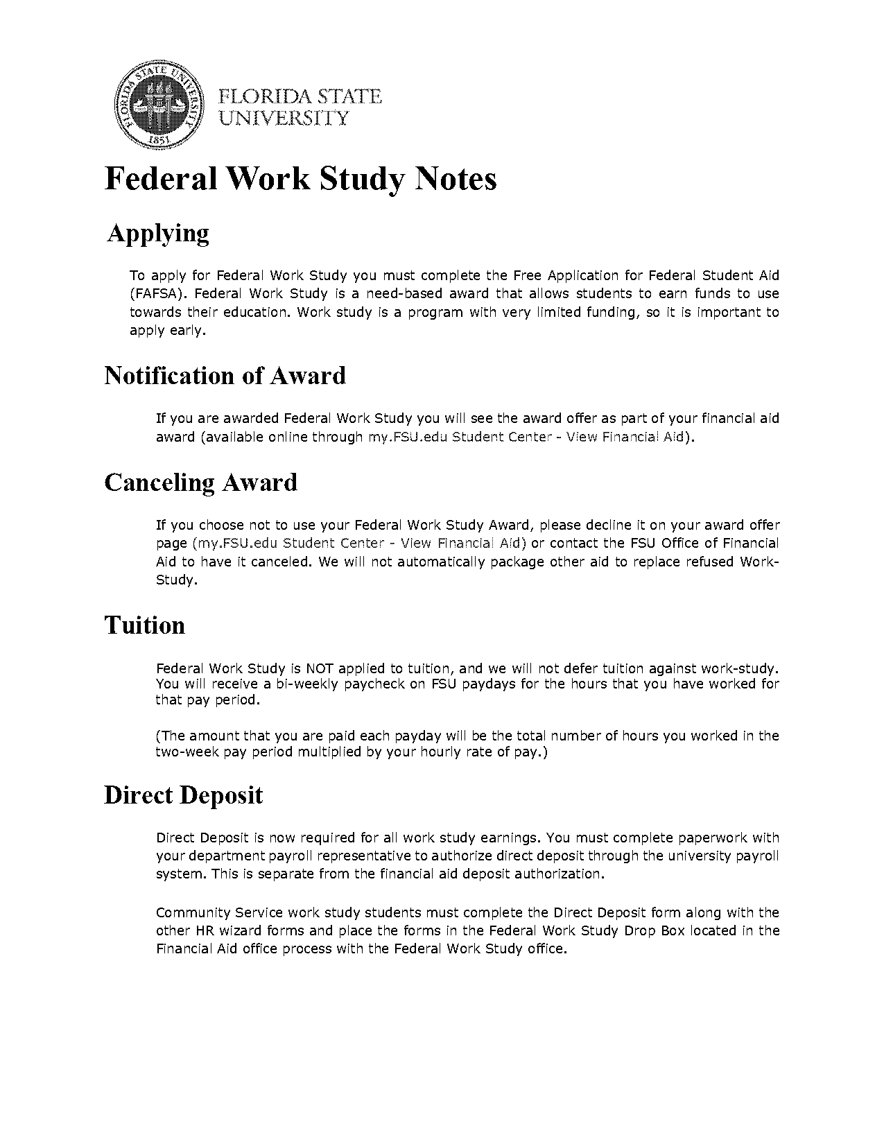 how to report work study on taxes