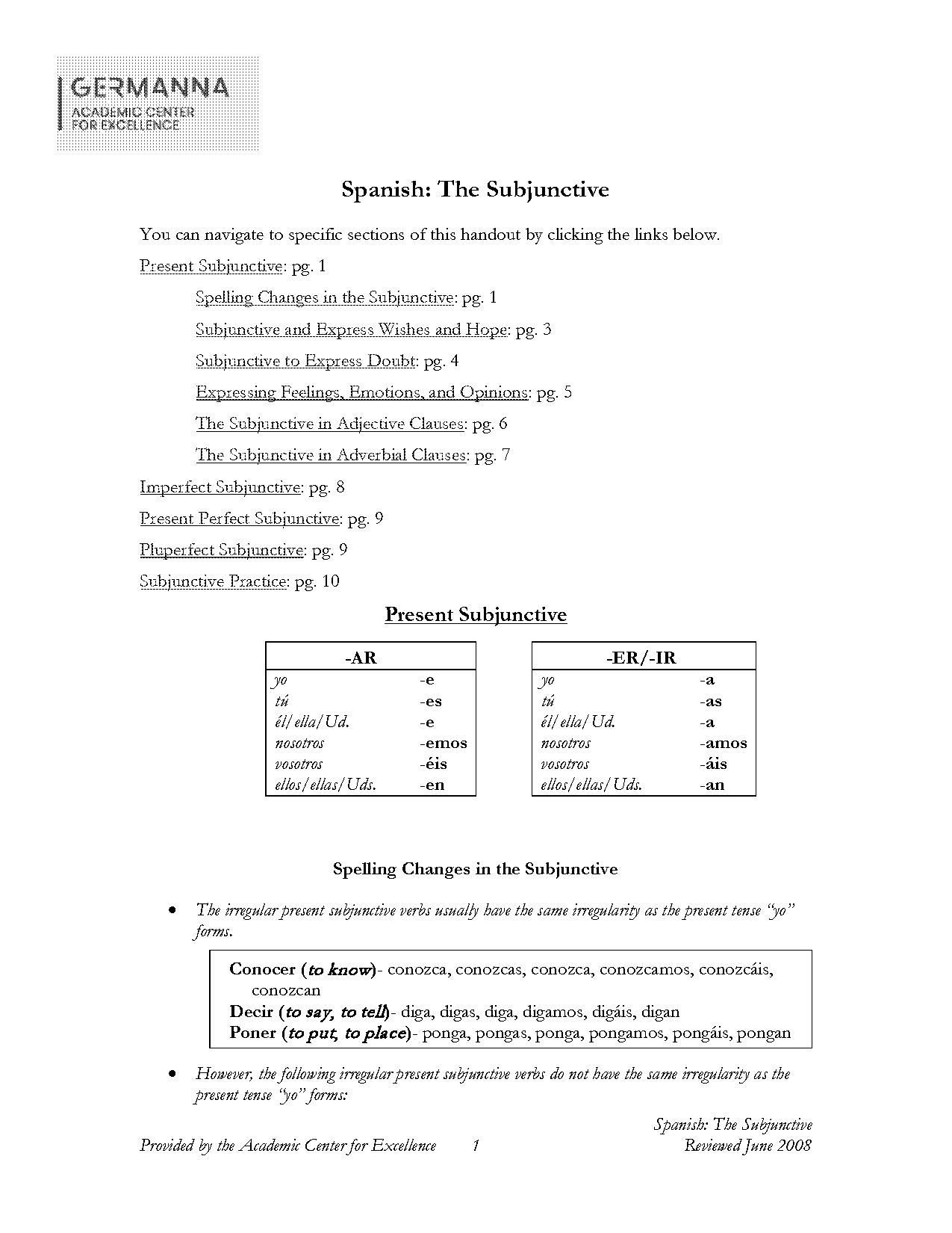 printable spanish present tense verb conjugation worksheets