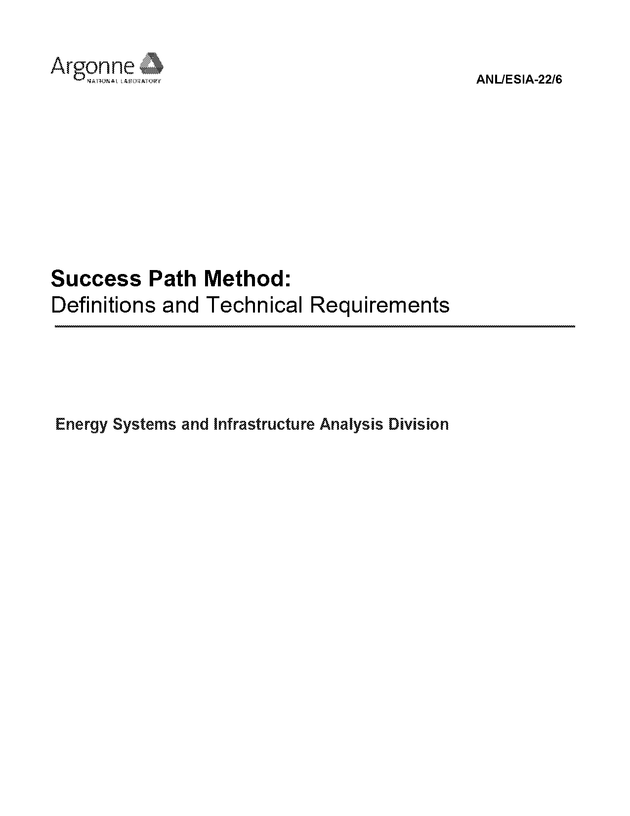 argonne national laboratory supporting documents application