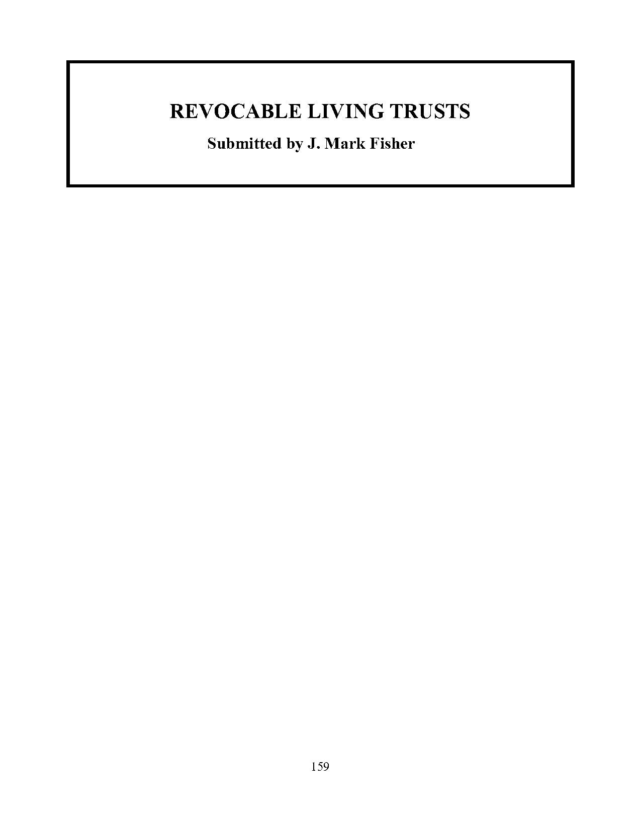 free florida revocable living trust form