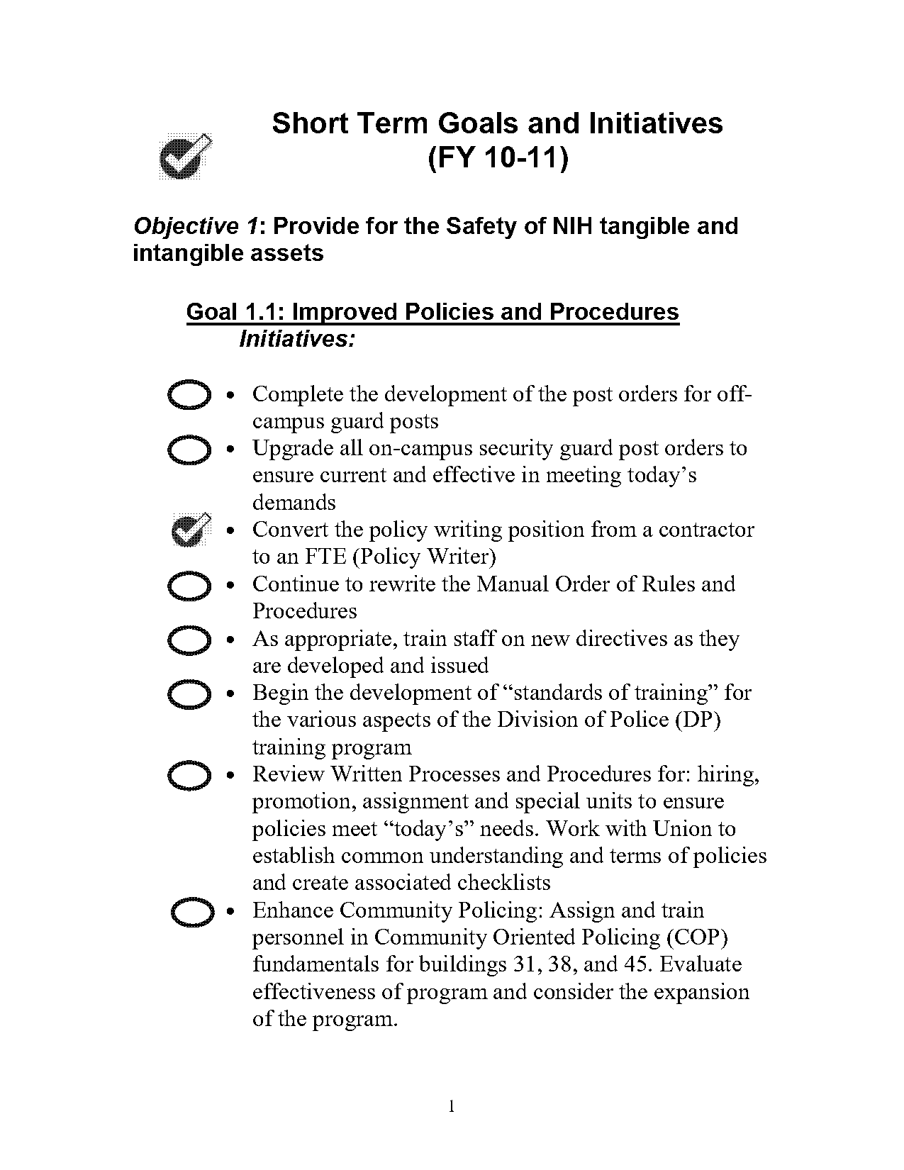 short mid and long term goals examples