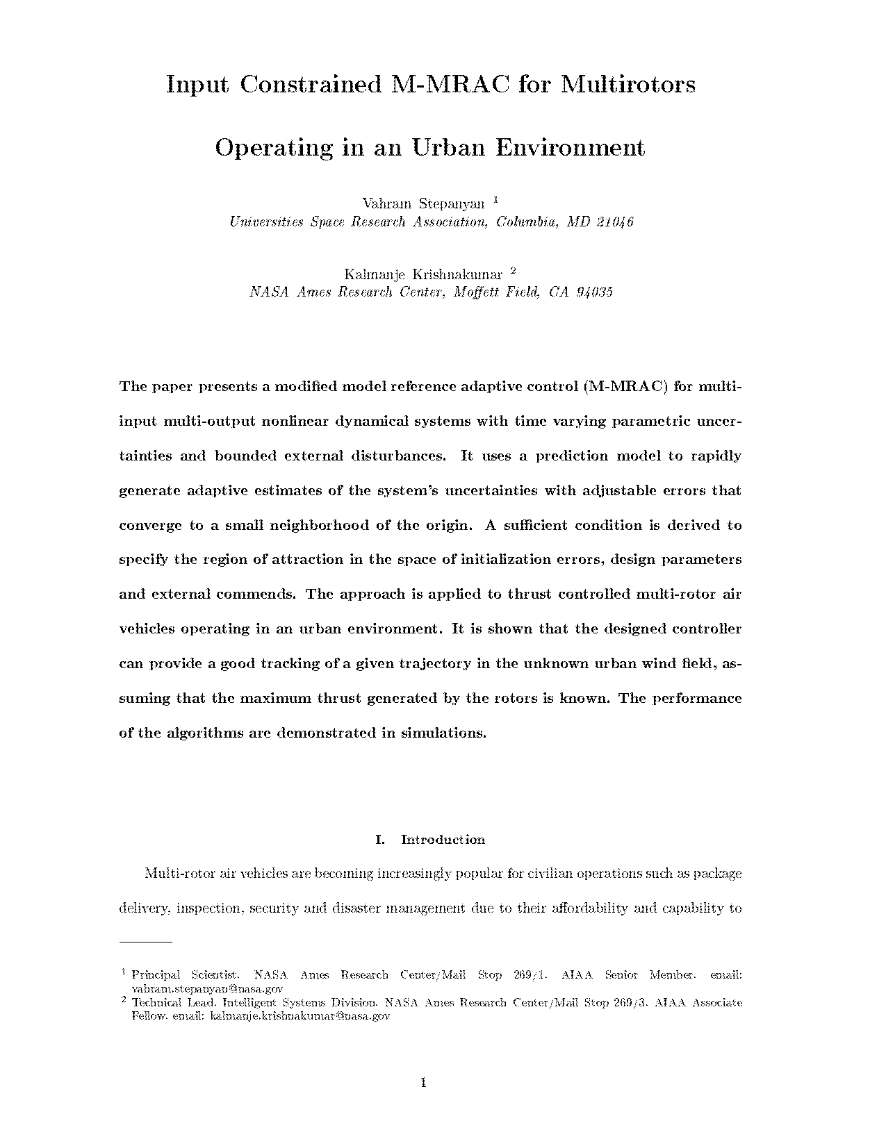 model reference adaptive control matlab