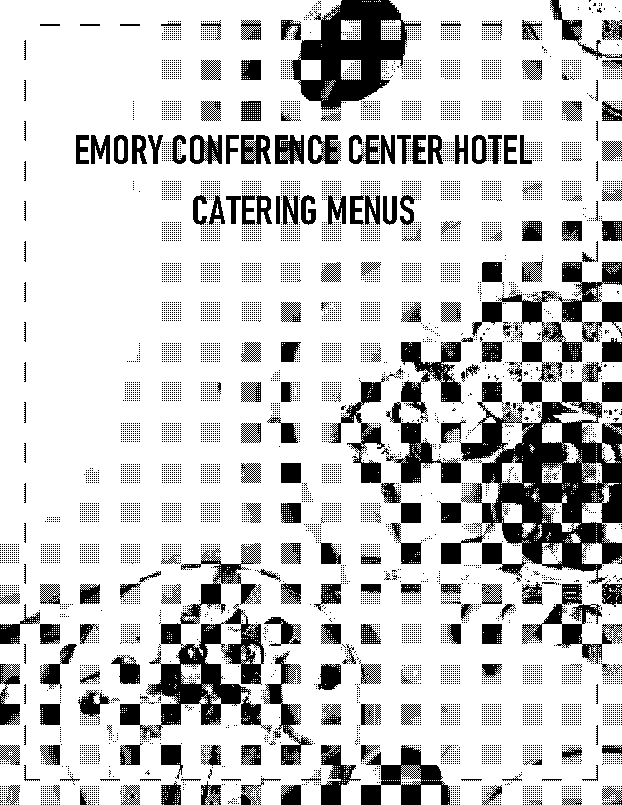 emory conference center cancellation policy