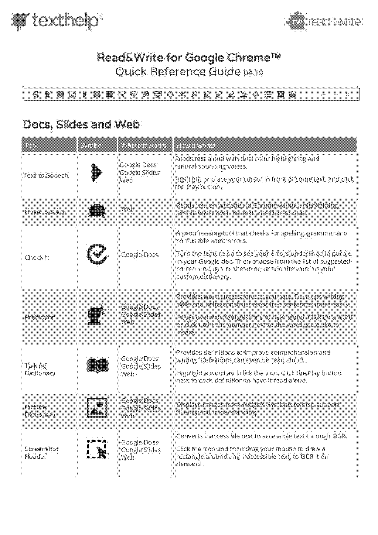 google docs sidebar table of contents