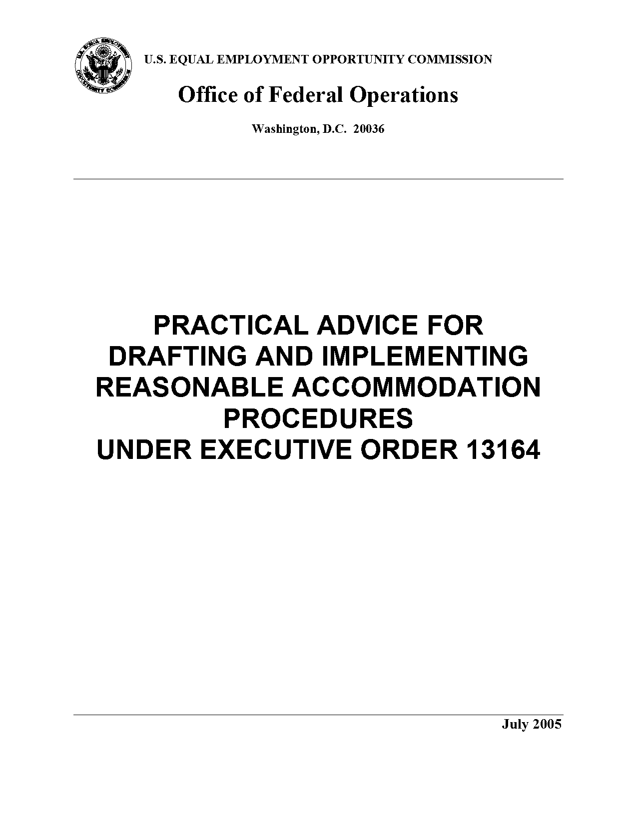 eeoc request for reasonable accommodation form