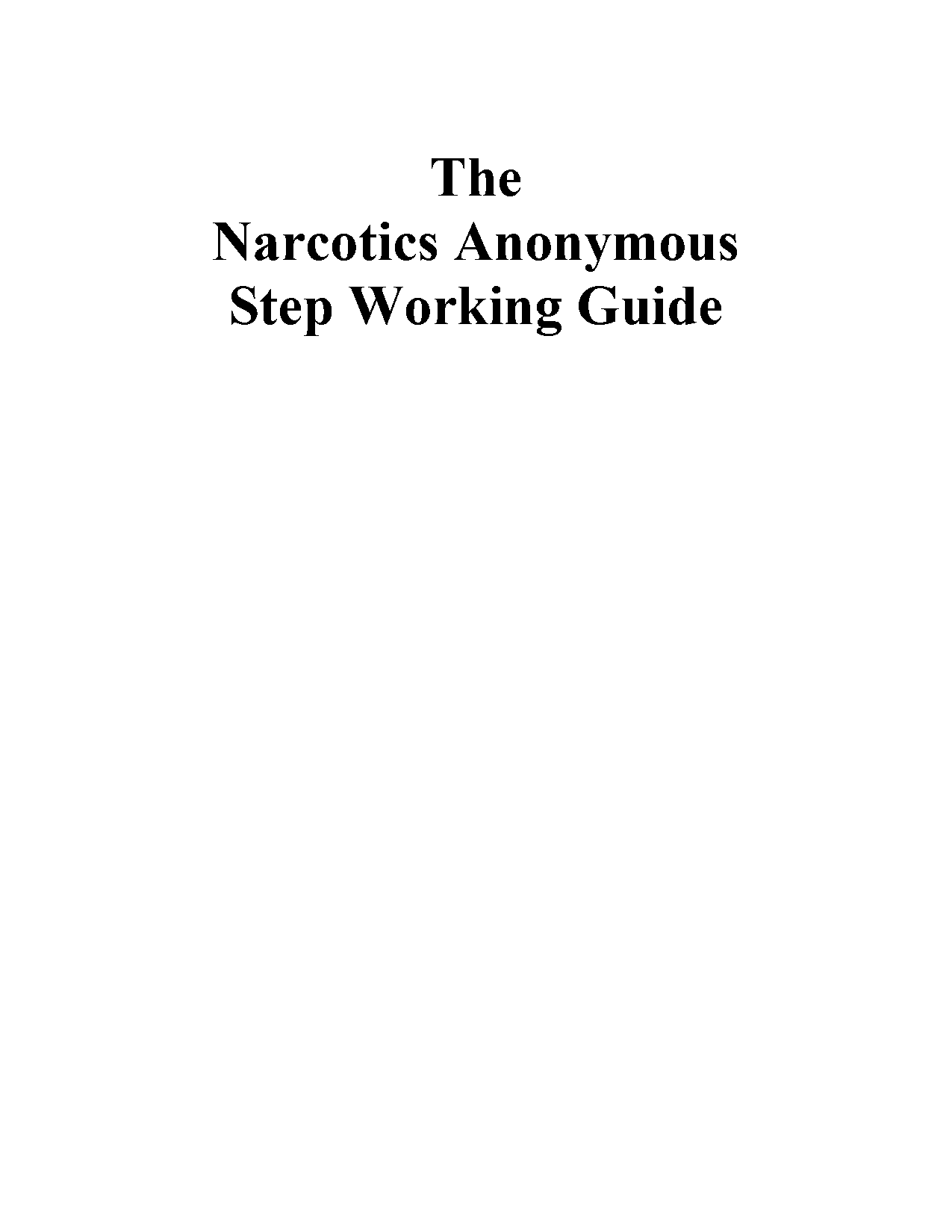 na step one basic text pdf